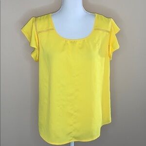 Haute Monde yellow blouse